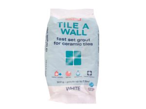 Fast Set Waterproof Grout For Walls White 500g