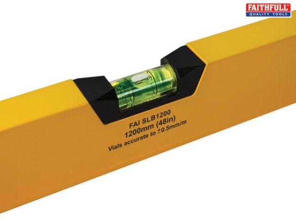 Faithfull FAISLB1200 Box Level 3 Vial 1200mm (48in) - Image 5