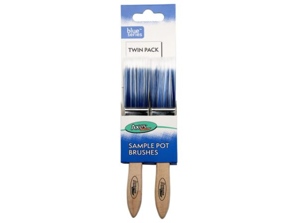 Sample Pot Paint Brushes Pk 2