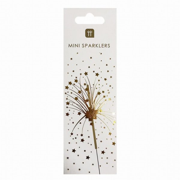 Luxe Gold Mini Sparklers 20 Pk