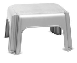 Addis Step Stool Metallic