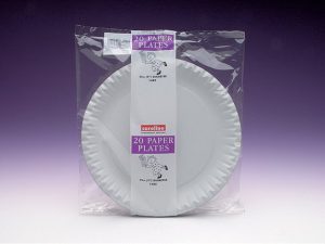 Caroline Paper Plates White Pack Of Twenty