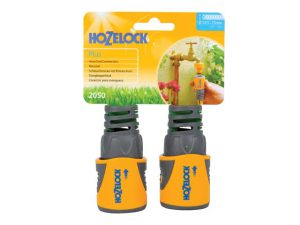 Hozelock HOZ2050AV Hose End Connector for 12.5-15mm Hose2 Pack