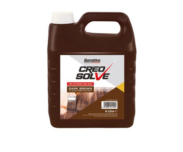 Barrettine Creosolve Dark Brown 4L