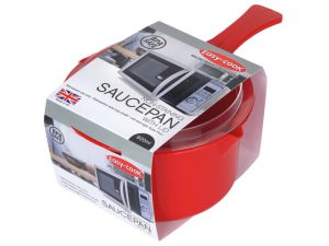 EasyCook Saucepan And Lid Red 500ml
