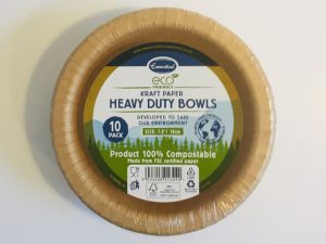 Eco Kraft Paper Bowls Pack Of Ten