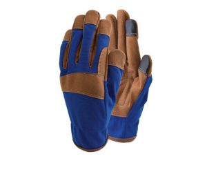 Town&Country Premium Synthetic Leather Glove Blue Medium