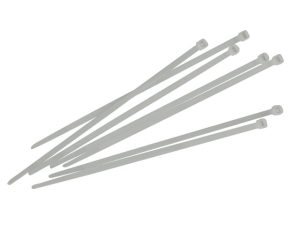 Cable Ties White 4.8 x 250mm (Pack 100)