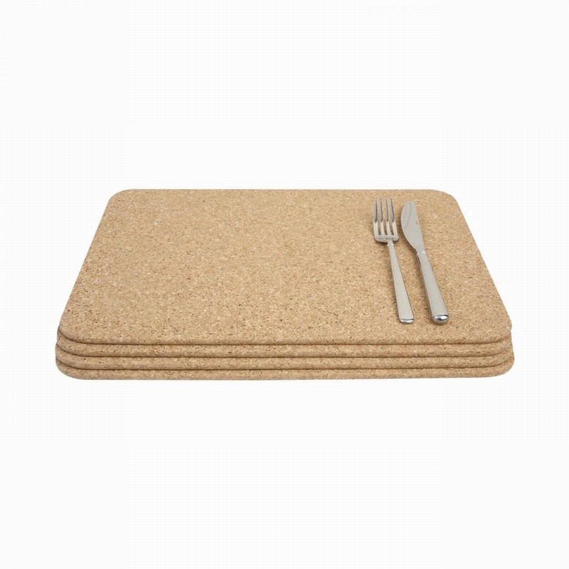 Cork Placemats Large Pack Of 4