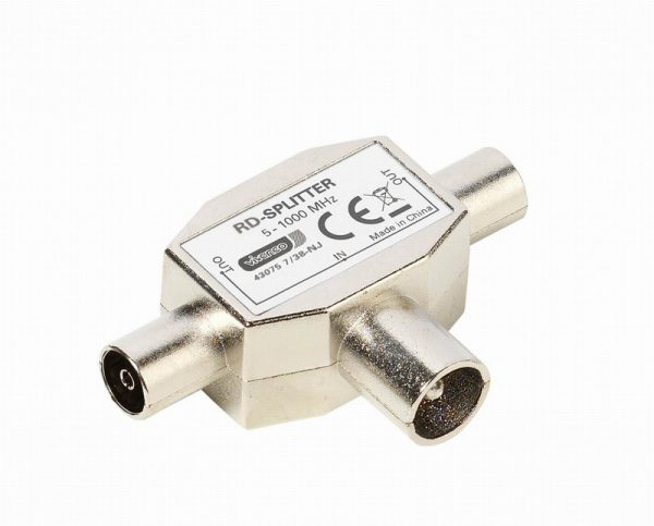 Vivanco TV / Radio two way splitter - Image 2
