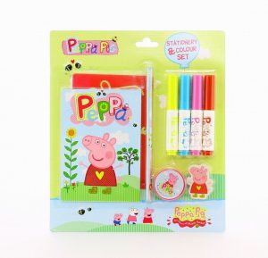 Peppa Pig Stationery and Colouring Set