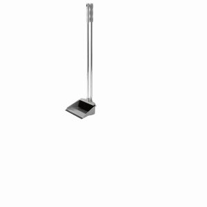 Addis Long Handled Dustpan Set Metallic