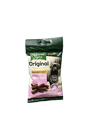 Natures Menu Real Meaty Treats Chicken for Puppies 60g
