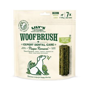 Lily’s Kitchen Dog Treat Woofbrush Dental Health Chew Small 7 Pa