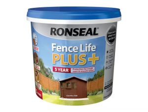 Ronseal Fence Life+ Country Oak 5L