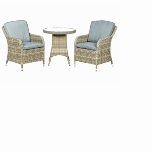 Mir Wentworth Imperial Bistro Set 3 Piece + Cushions