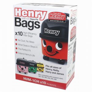Numatic Henry Vacuum Bags Hepa Flo NVM1CH 10 Pack