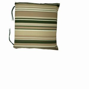 Carver Slab Seat Cushion x 2 Riviera Stripe