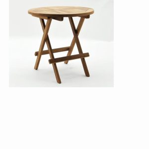 Minster Wooden Picnic Table Round 50cm
