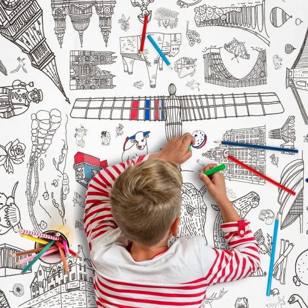 Eggnogg Giant Poster / Tablecloth – Great Britain - Image 3