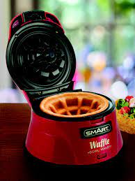 Smart Waffle Bowl Maker Red