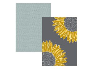 Artisan Flower Tea Towel x 2