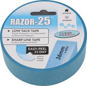Axus Blue Razore Making Tape Low Tack