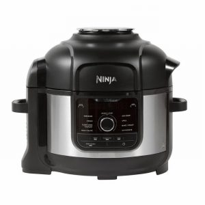 Ninja OP350UK Foodi 9-in-1 Multi-Cooker 6L – Black/Sliver