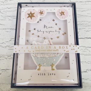 Mother’s Day Card In A Box- Bubble Bath