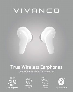 Bluetooth® Fresh Pair, True Wireless Stereo Headset, White