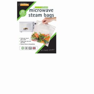 Toastabag Microwave Steam Bags Standard x 25
