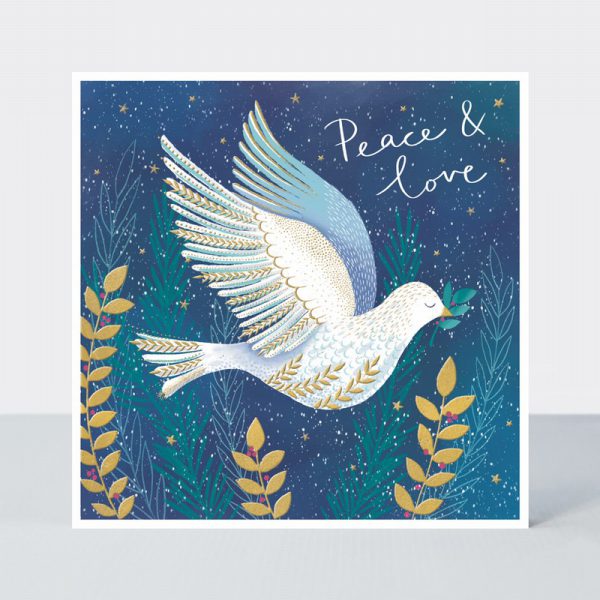 c cards pack re peace & love dove