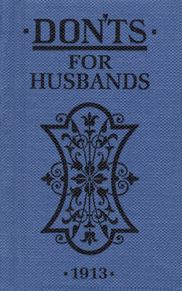 Book Don’ts for Husbands 1913