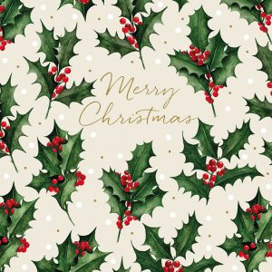 Christmas Cards Pack Christmas Holly