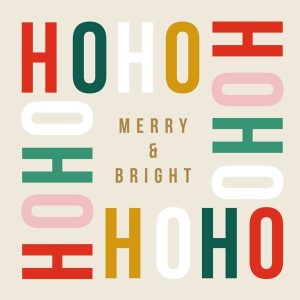 Christmas Cards Pack Ho Ho Ho