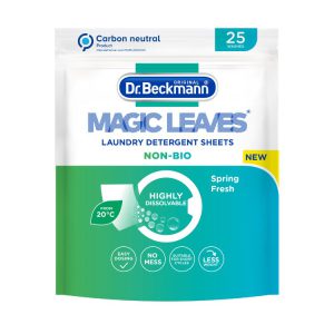 Dr Beckmann Magic Leaves Non-Bio Laundry Detergent Sheets Intens