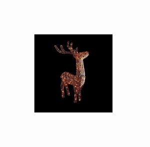 1.15m 200L Soft Acrylic Reindeer LV213253