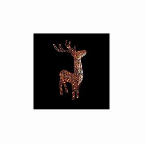 1.15m 200L Soft Acrylic Reindeer