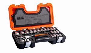 Bahco S240 Socket Set of 24 Metric 1/2in Drive