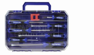 Faithfull Soft Grip Screwdriver Set, 8 Piece