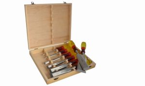 IRWIN Marples M373 Splitproof Bevel Edge Chisel Set in Storage B