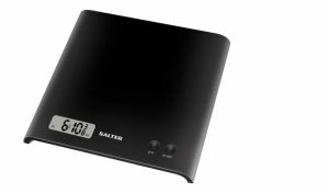 Salter Arc Electronic Kitchen Scale Black