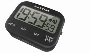 Salter Loud Timer Black