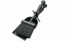 Duchess Hearth Tidy Black 300mm 1153