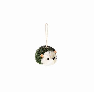 Premier 10cm Natural Green Forest Hedgehog Decoration