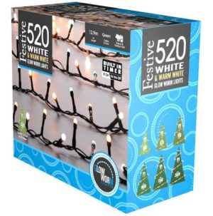 FESTIVE GLOW-WORM WHITE 520