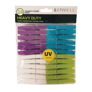 Orwell Heavy Duty Spring Peg 24pk