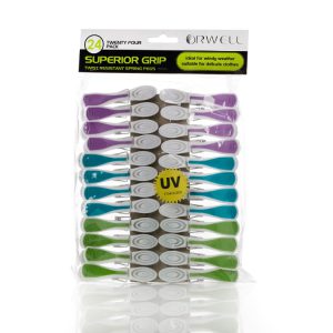 Orwell Superior Grip Spring Peg 24pk