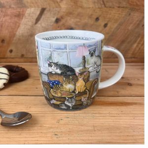 Alex Clark Cat House Mug