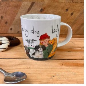 Alex Clark Crazy Dog Lady Mug